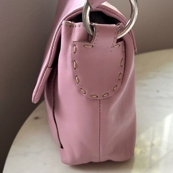 Tosca Blu pale pink Leather shoulder Handbag - Picture 7 of 16